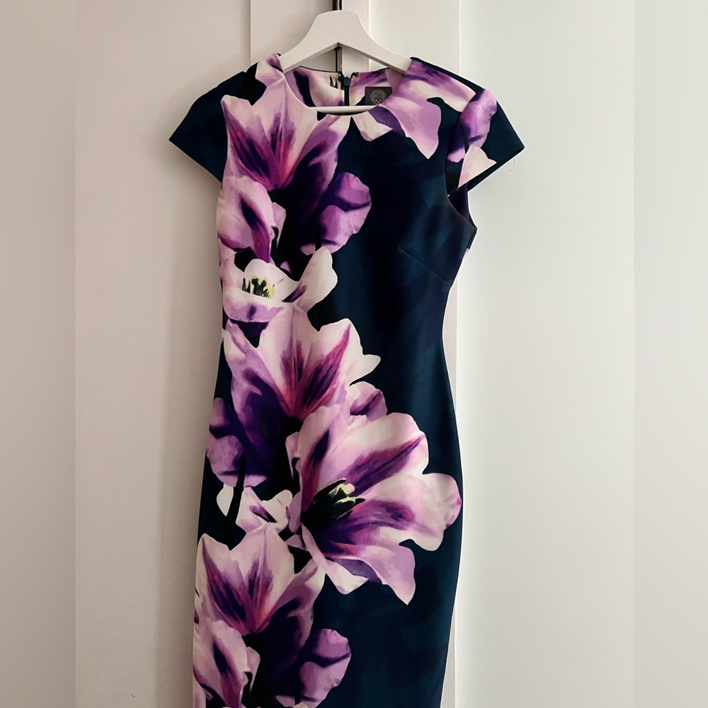 Floral, Midi Vince Camuto Dress